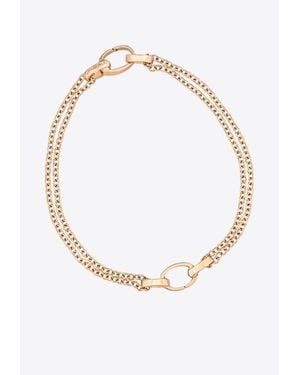 Faberge Treillage Dual Charm Bracelet - White