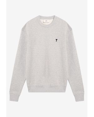 Ami Paris Ami De Coeur Sweatshirt - White