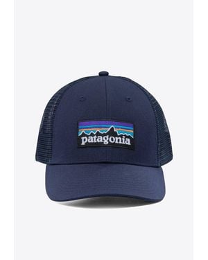 Patagonia Logo-Embroidered Baseball Cap - Blue