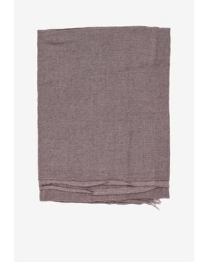 Rick Owens Emily Frayed Scarf - Brown