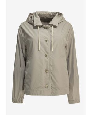 Herno Reversible Windbreaker Jacket - Grey