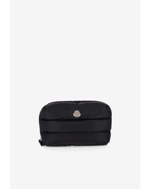 Moncler Caradoc Quilted Nylon Beauty Case - Black