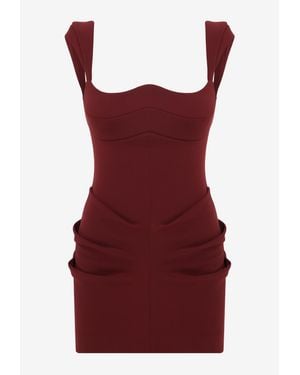 MYBESTFRIENDS Catelyn Dress Mini Dress - Red