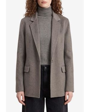 The Row Cinna Driftwood Cashmere Jacket - Brown