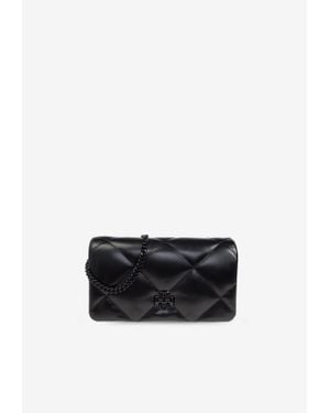 Tory Burch Kira Diamond Quilt Chain Clutch - White