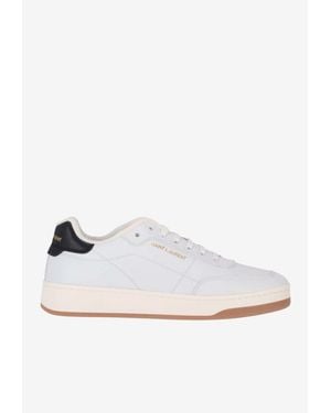 Saint Laurent Sl/61 Low-Top Trainers - White