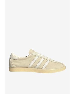 adidas Originals Tobacco Suede Low-Top Sneakers - Natural