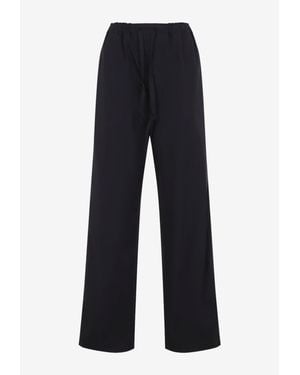 Phoebe Philo Technical Drawstring Pants - Blue