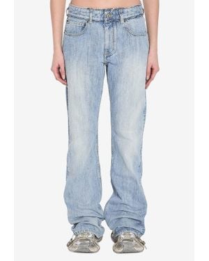 Balenciaga Patched Pockets Baggy Jeans in Gray | Lyst Balenciaga Patched Pockets Baggy Jeans in Gray | Lyst