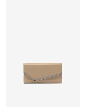 Jimmy Choo Pochette Emmie Clutch Bag - White