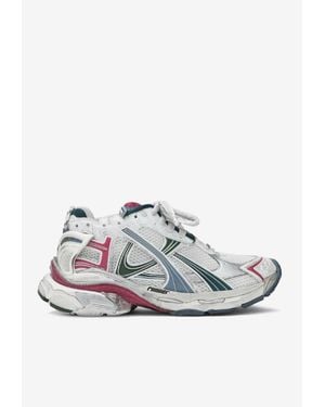 Balenciaga Runner Low-Top Nylon And Mesh Sneakers - White