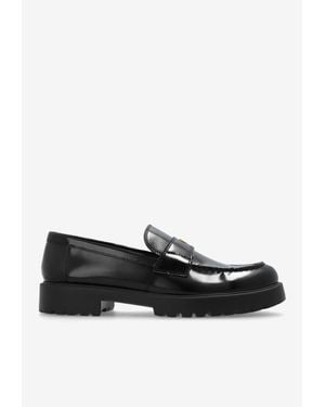 Tory Burch Classic Calfskin Loafers - Black