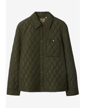 Burberry Quilted Nylon Jacket - Green