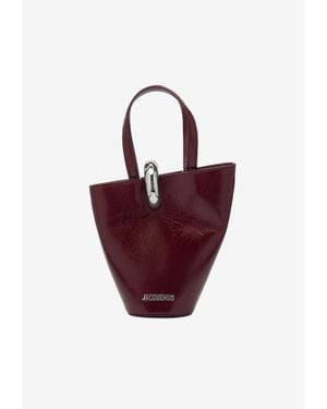Jacquemus Le Petite Bambola Asymmetric Bag - Red