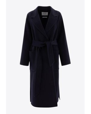 IVY & OAK Celia Wool Coat - Blue