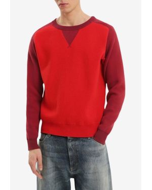 1989 STUDIO Wool Crewneck Sweater - Red