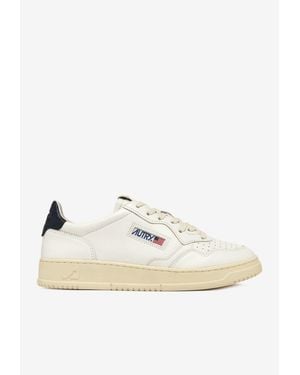 Autry Medalist Low-Top Sneakers - Natural