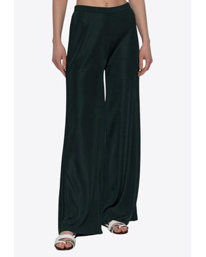 Ferragamo 3D Motif Knitted Pants - Black