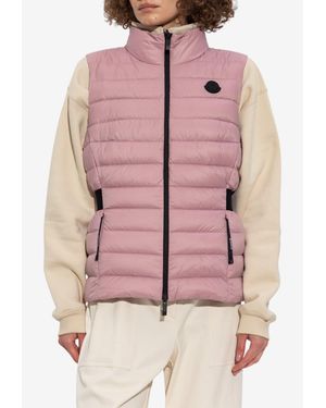 Moncler Valmarie Down Vest - Pink