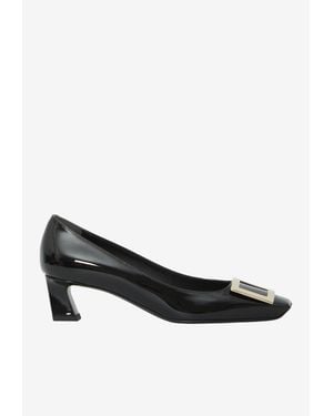 Roger Vivier Belle Vivier 45 Trompette Pumps - Black