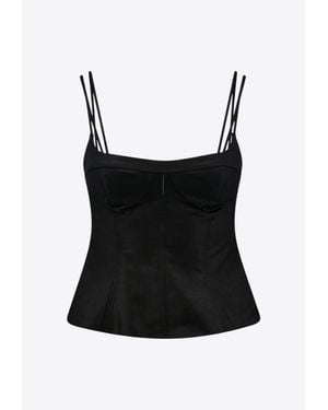 Stella McCartney Essential Sleeveless Top - Black