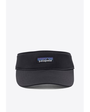 Patagonia Logo-Embroidered Baseball Cap - Blue