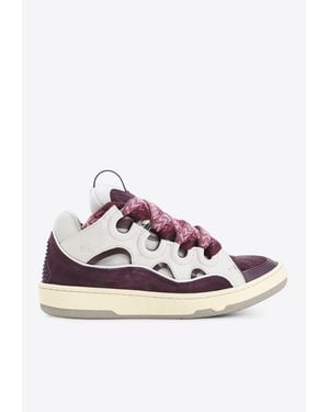 Lanvin Curb Low-Top Sneakers - Pink