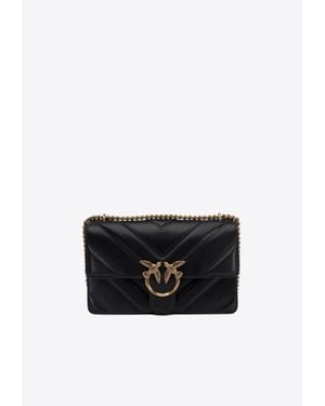 Pinko Love One Classic Crossbody Bag - Black