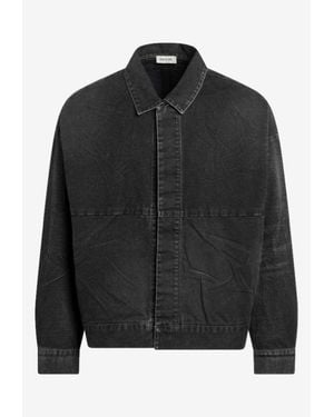 Fear Of God Faded Canvas Jacket - Black