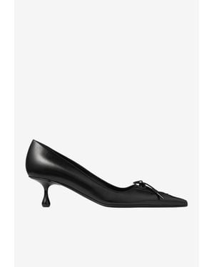 Jimmy Choo Scarlett 50 Nappa Leather Pumps - Black