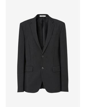 Fendi Single-Breasted Blazer - Black