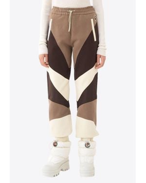 Chloé Colorblocked Cotton Joggers - Multicolour
