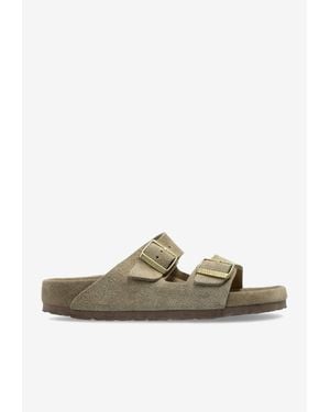 Birkenstock Arizona Suede Sandals - Grey