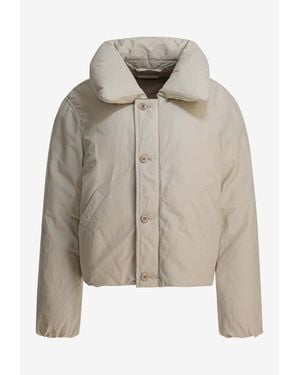 Lemaire Padded Down Jacket - White