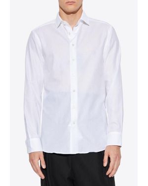 Etro Long-Sleeved Formal Shirt - White