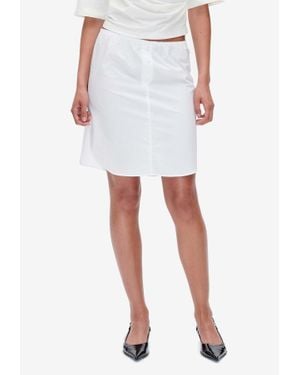 Baum und Pferdgarten Sammy Elastic Waist Mini Skirt - White