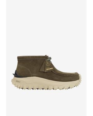 Moncler Trailgrip Wallabee Gtx Ankle Boots - Brown