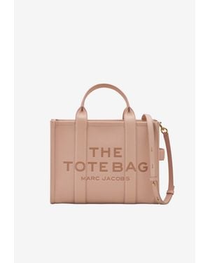 Marc Jacobs Medium Leather Tote Bag - Pink