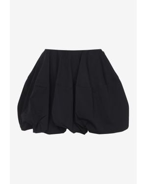 Alaïa Basque Mini Skirt - Blue