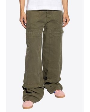 Off-White c/o Virgil Abloh Cargo Denim Pants - Green