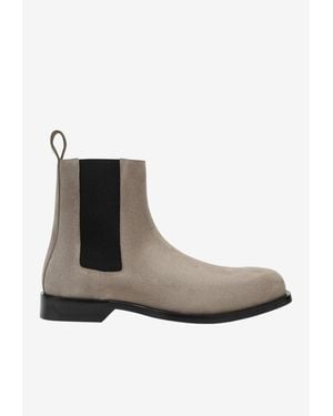 Loewe Bobine Chelsea Boots - White