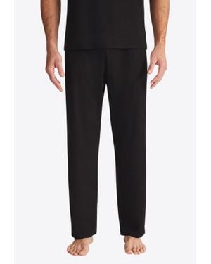 Derek Rose Straight-Leg Lounge Pants - Black