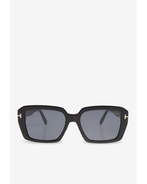 Tom Ford Full-Rim Square Sunglasses - Gray