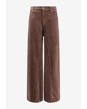 Pinko Wide-Leg Jeans - Brown