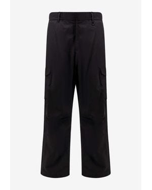 Herno Tech-Poplin Cargo Pants - Black