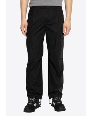 Dolce & Gabbana Nylon Cargo Pants - Black