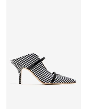 Malone Souliers Maureen 70 Mules - White