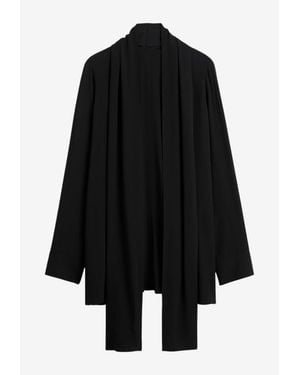 TOTEME Draped Blouse With Scarf - Black
