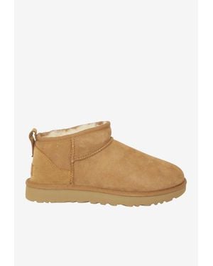 UGG Mini Classic Ultra Boots - Natural