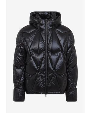 Moose Knuckles Iceberg Zip-Up Quilted Jacket - Black